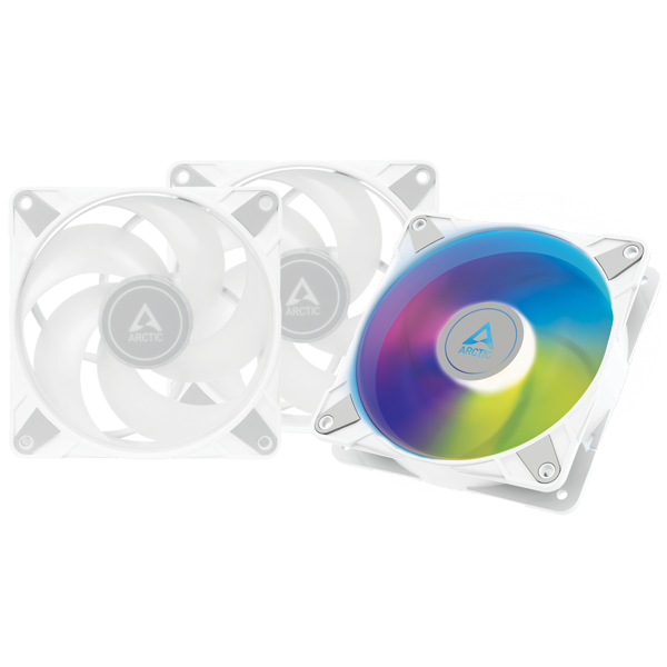 ACFAN00258A Arctic P12 PWM PST A-RGB (White) - 3 Pack
