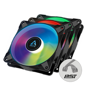 Arctic P12 PWM PST A-RGB 0dB (3 PCS Value Pack) ACFAN00232A