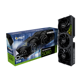 Palit RTX5080 GAMINGPRO OC 16GB GDDR7 256bit 3-DP HDMI V1 NE75080S19T2-GB2031Y
