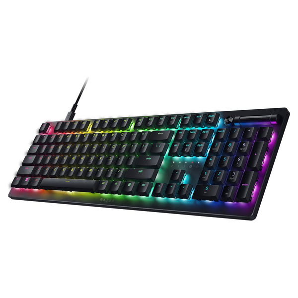 Razer Keyboard mechanical DeathStalker V2 105key, Red Switch, USB-A, EN/RU, RGB, black