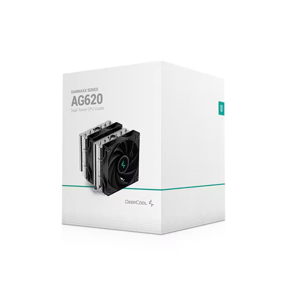 მაგრილებელი, AG620, DEEPCOOL, TDP 260W, 2*120mm . R-AG620-BKNNMN-G-1