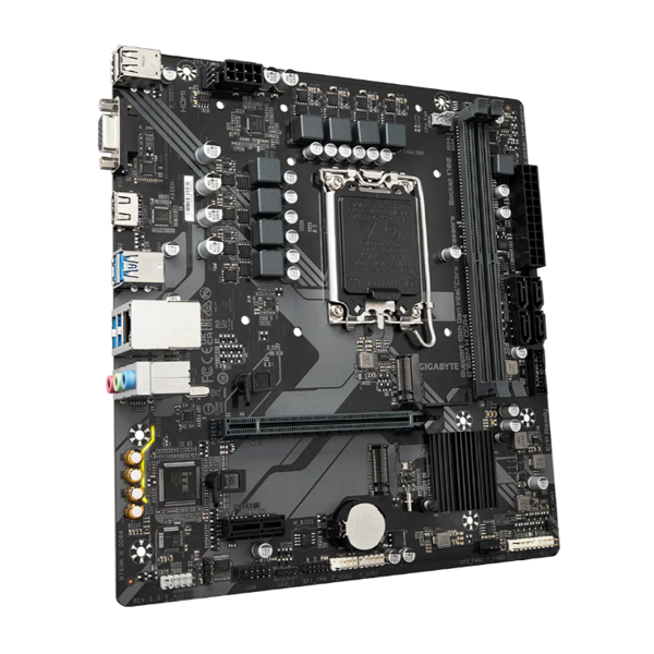 დედა დაფა: Gigabyte B760M H DDR4 2DDR4 LGA1700