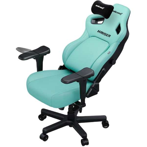 AndaSeat Chair Kaiser 4 V2, PVC leather, 6D-Armrests, green