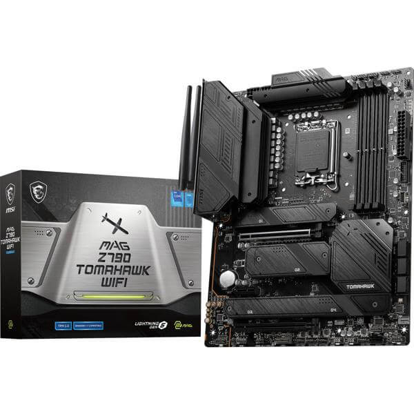 MSI Motherboard MAG Z790 TOMAHAWK WIFI s1700 Z790 4xDDR5 M.2 HDMI DP Wi-Fi BT ATX