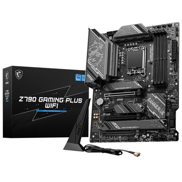 MSI Motherboard Z790 GAMING PLUS WIFI s1700 Z790 4xDDR5 HDMI DP Wi-Fi BT ATX