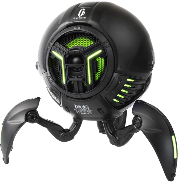 GravaStar Bluetooth Speaker Mars Pro_Normal Version GRAVASTARG1PRO_BLK_V2