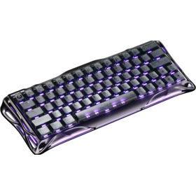 Magnetic keyboard GravaStar Mercury V60 PRO 60keys, UFO Magnetic Gaming, 8K, USB-A, RGB, Gunmetal Smok  GSV60PRO_XTAL_S_BLK