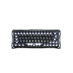 Keyboard GravaStar Mercury V60 Pro 60keys, UFO Magnetic Gaming, 8K, USB-A, RGB, Cyber Frost Black  GSV60PRO_CF_BLK