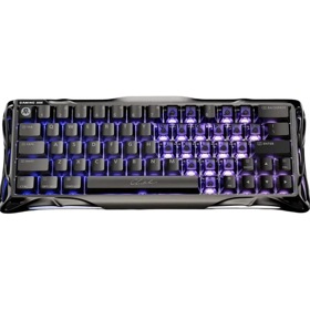 Magnetic keyboard GravaStar Mercury V60 Pro 60keys, GravaStar Blackcore, USB-A, 8k,RGB, GunMetal GSV60PRO_XTAL_BLK