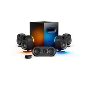 SteelSeries Multimedia speaker Arena 9, 5.1, mini jack/USB-A/BT, RGB, black