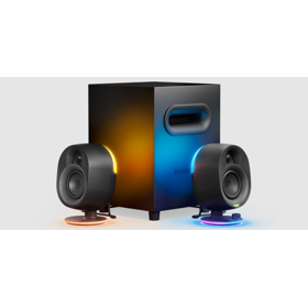 SteelSeries Multimedia speaker Arena 7, 2.1, mini jack/USB-A/BT, RGB, black