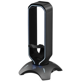 2E GAMING Headset Stand 3in1 GST310 RGB USB Black