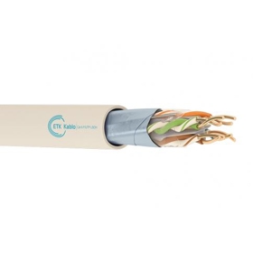 ქსელის კაბელი - Cat6 FTP 23AWG LSZH 100% სპილენძი შიდა გამოყენების