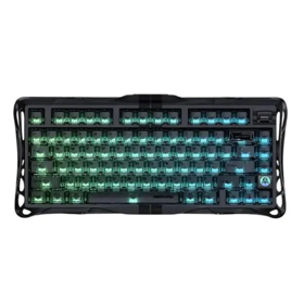 Mechanical keyboard GravaStar Mercury V75 Pro 80keys, Magnetic Jade Gaming, 8K, USB-A, RGB, Neon Graffiti  GSV75PRO_U_CG_BLK