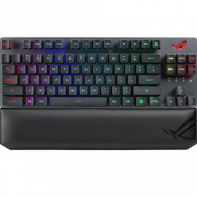 90MP02J0-BKUA01/ASUS Keyboard ROG Strix Scope RX TKL Wireless Deluxe RGB 84key USB/WL/BT EN Black
