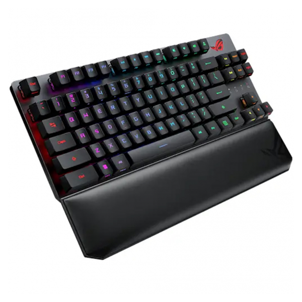90MP02J0-BKUA01/ASUS Keyboard ROG Strix Scope RX TKL Wireless Deluxe RGB 84key USB/WL/BT EN Black