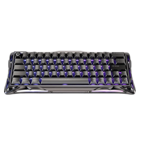 Magnetic keyboard GravaStar Mercury V60 PRO 60keys, UFO Magnetic Gaming, 8K, USB-A, RGB, Gunmetal Smok