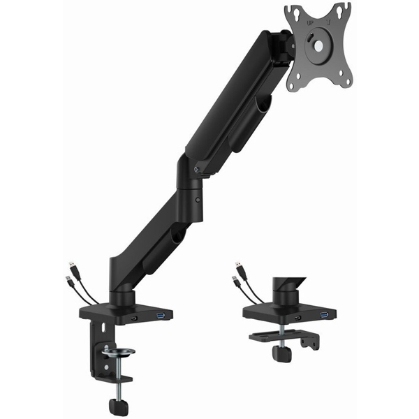 მონიტორის საკიდი Gembird Adjustable Display Mounting Arm 17"-32"(MA-DA1U-01)