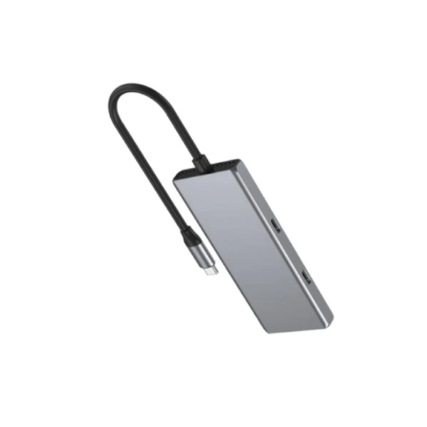 USB ჰაბი: Gembird UHB-CM-U310-A2C2-01 4-port A+C USB 3.2 (Gen 2) USB-C Hub