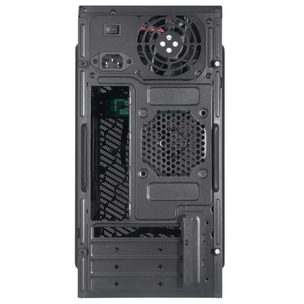 ქეისი ALLX AX-B1745 Computer Case With Power Supply 500W Micro-ATX, ITX, USB 1.1, Audio, Black