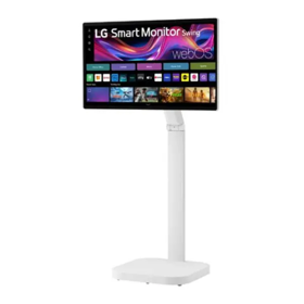 Monitor/ LG/ LG 32U889SA-W.AMA 32 Inch 4K 3840 x 2160 IPS 350 cd/m² 60Hz Touchscreen Smart Monitor Swing with Rolling Stand White