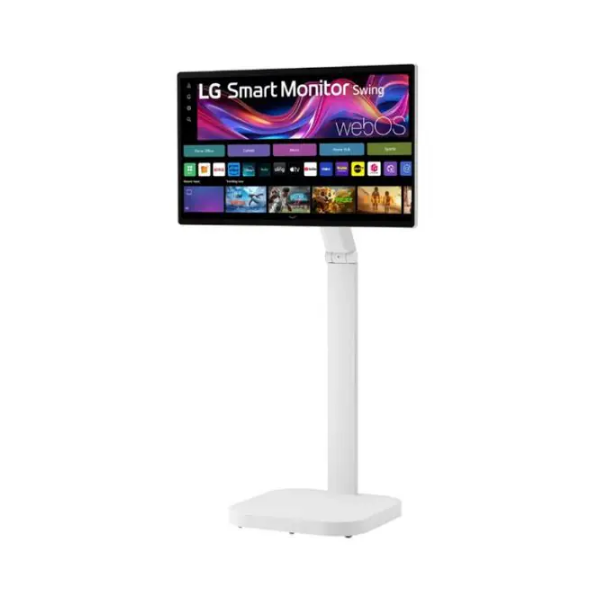 Monitor/ LG/ LG 32U889SA-W.AMA 32 Inch 4K 3840 x 2160 IPS 350 cd/m² 60Hz Touchscreen Smart Monitor Swing with Rolling Stand White