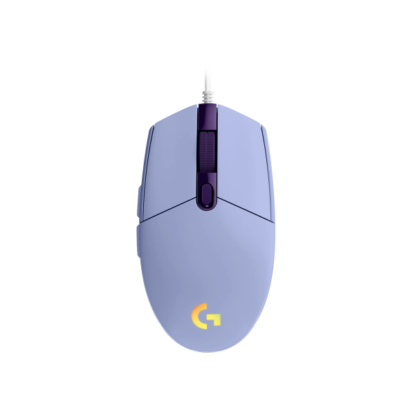 Mouse/ LOGITECH G203 LIGHTSYNC Corded Gaming Mouse - LILAC - USB 005853