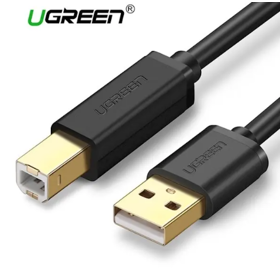 პრინტერის კაბელი UGREEN 20847 US135 USB 2.0 AM to BM Print Cable 2M Gold-Plated (Black) 2M 20847