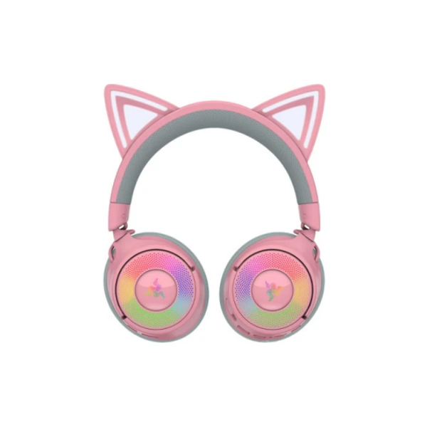 Razer Headset Kraken Kitty V3 Pro, USB/BT/WL, quartz