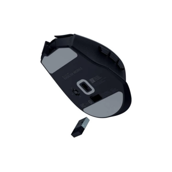 Razer Mouse Basilisk Mobile, RGB, USB-A/WL/BT, black
